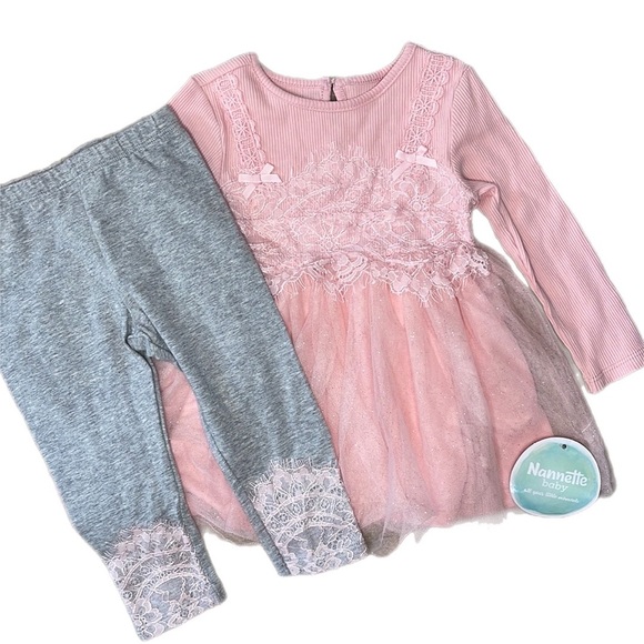 Nannette Other - Nannette Baby Girl’s Two-Piece Set